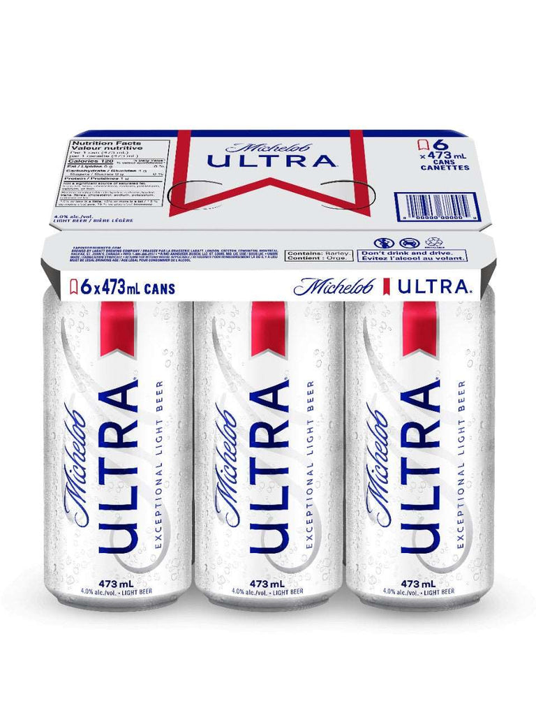 LABATT - MICHELOB ULTRA 6 CAN Canadian Domestic Beer