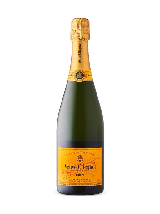 Chilled Veuve Clicquot Brüt Champagne bottle 750ml (12% ABV) - BAR 24 - Veuve Clicquot