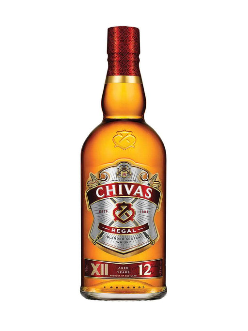 Chivas Regal 12 Year Old Scotch Whisky 750ml (40% ABV) - BAR 24 - Chivas Regal