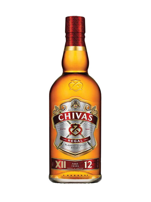 Chivas Regal 12 Year Old Scotch Whisky 750ml (40% ABV) - BAR 24 - Chivas Regal