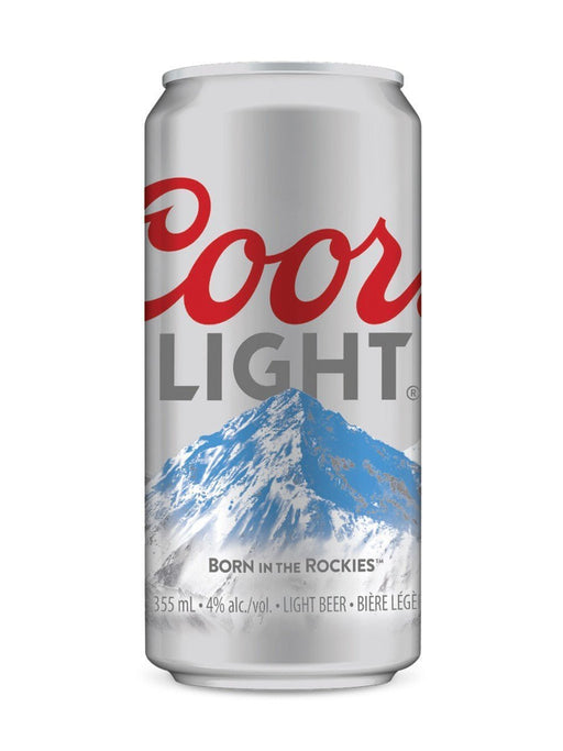 Coors Light 6 pack 355ml cans (4.2% ABV) - BAR 24 - Coors