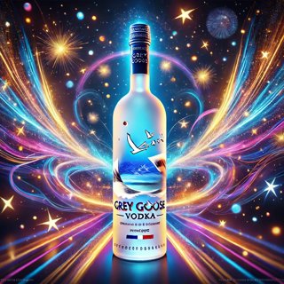 Grey Goose, 750ml Vodka (40.0% ABV) - BAR 24 - Absolut