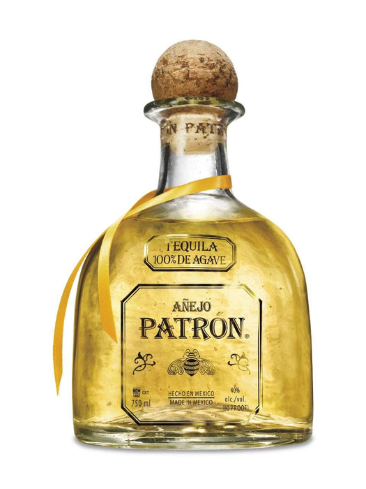 Patron Anejo Gold Tequila 750ml (ABV 40%) - BAR 24 - Patron